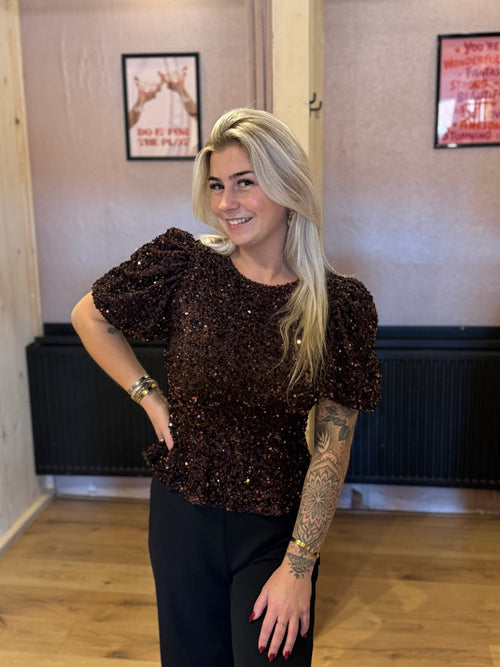 Glitter top