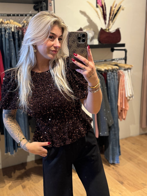 Glitter top